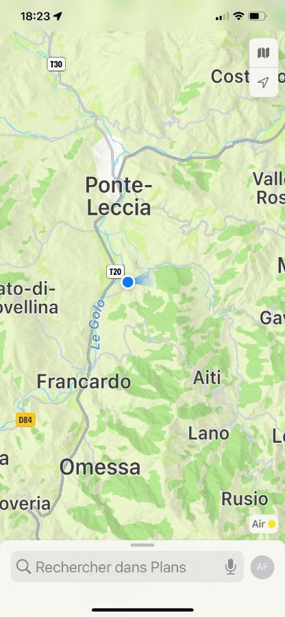 Le Coin Tranquille Hotel Morosaglia Luaran gambar